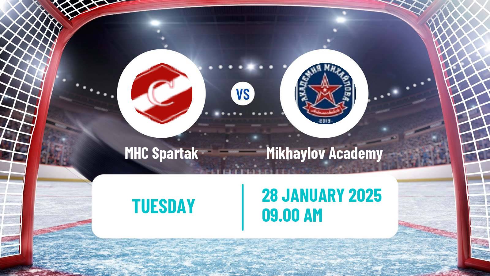 Hockey MHL MHC Spartak - Mikhaylov Academy