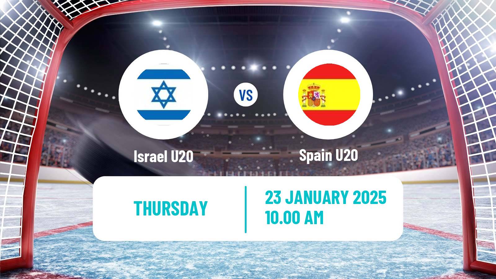 Hockey IIHF World U20 Championship IIB Israel U20 - Spain U20