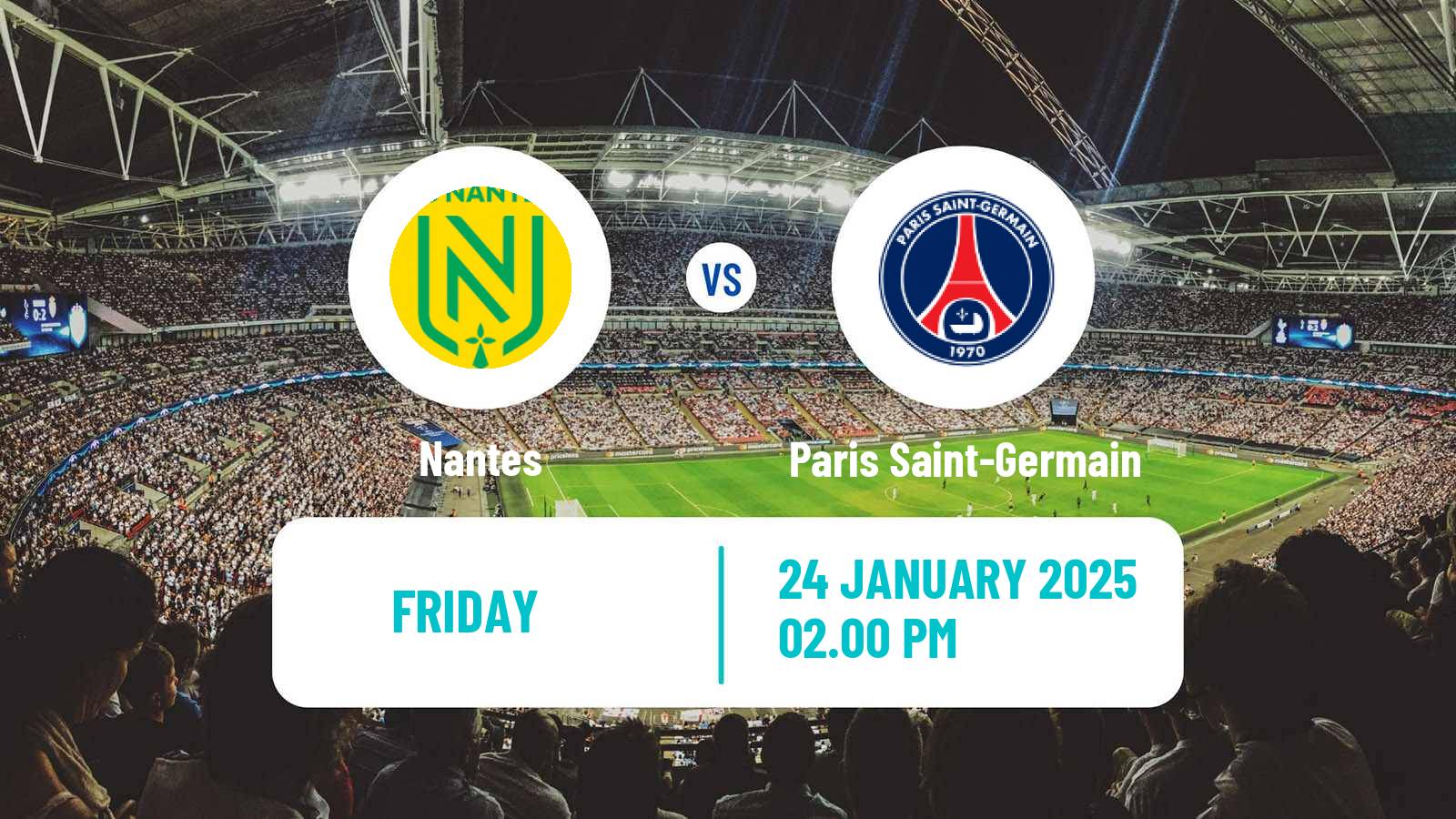 Soccer Coupe De France Women Nantes - Paris Saint-Germain