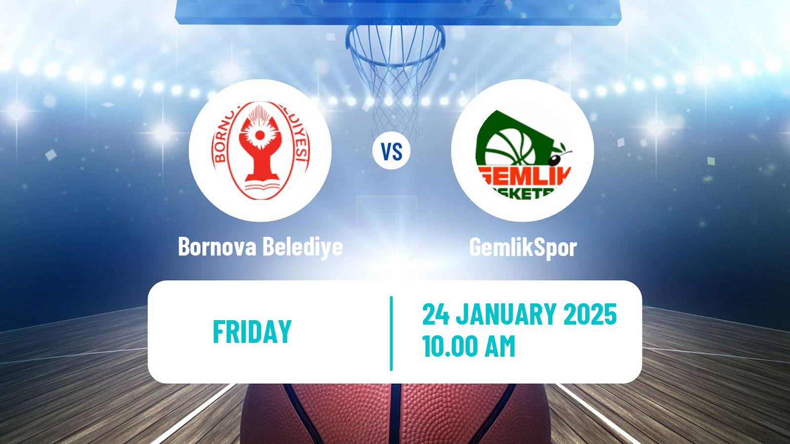 Basketball Turkish TB2L Bornova Belediye - GemlikSpor