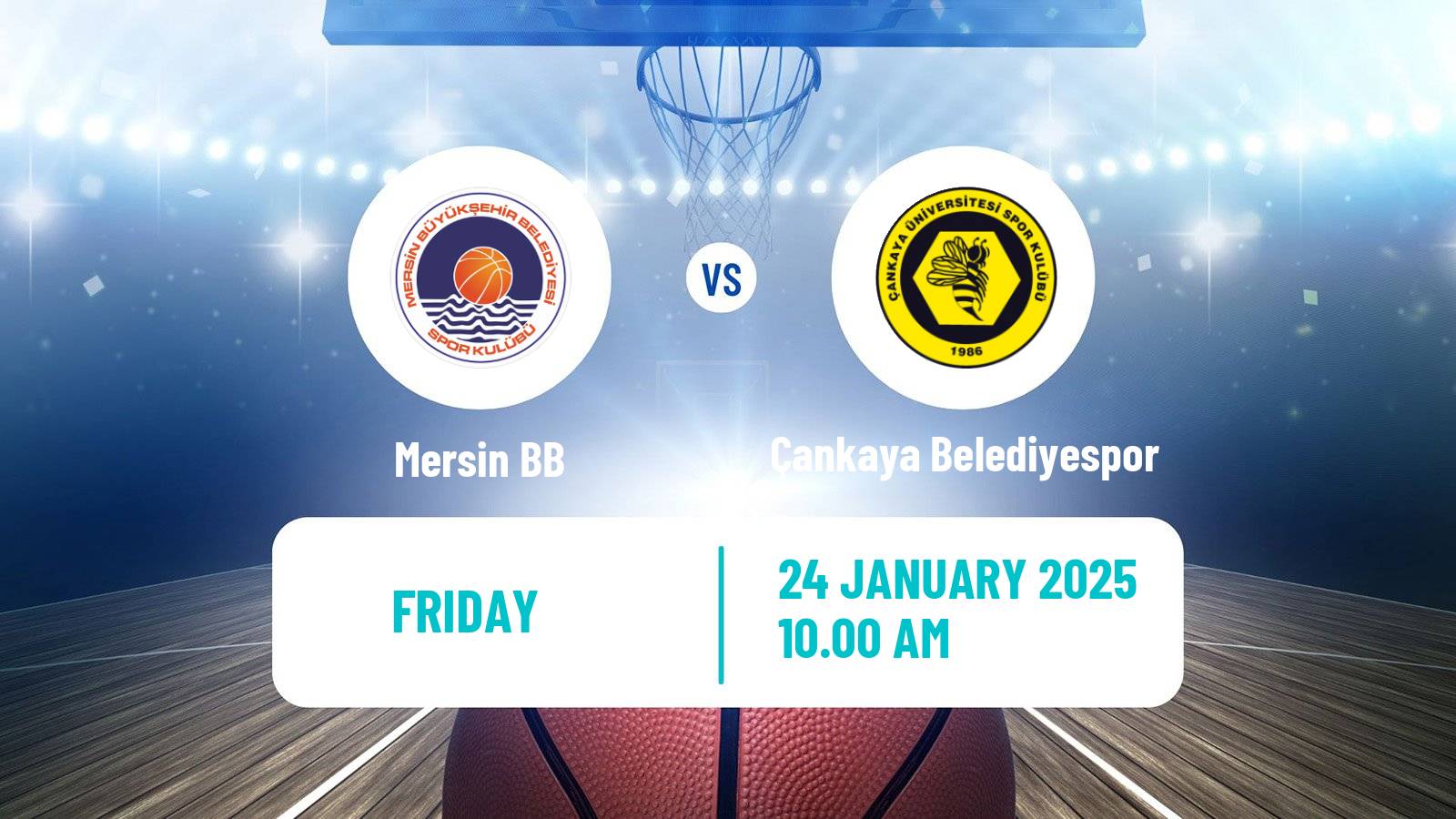 Basketball Turkish TKBL Women Mersin BB - Çankaya Belediyespor