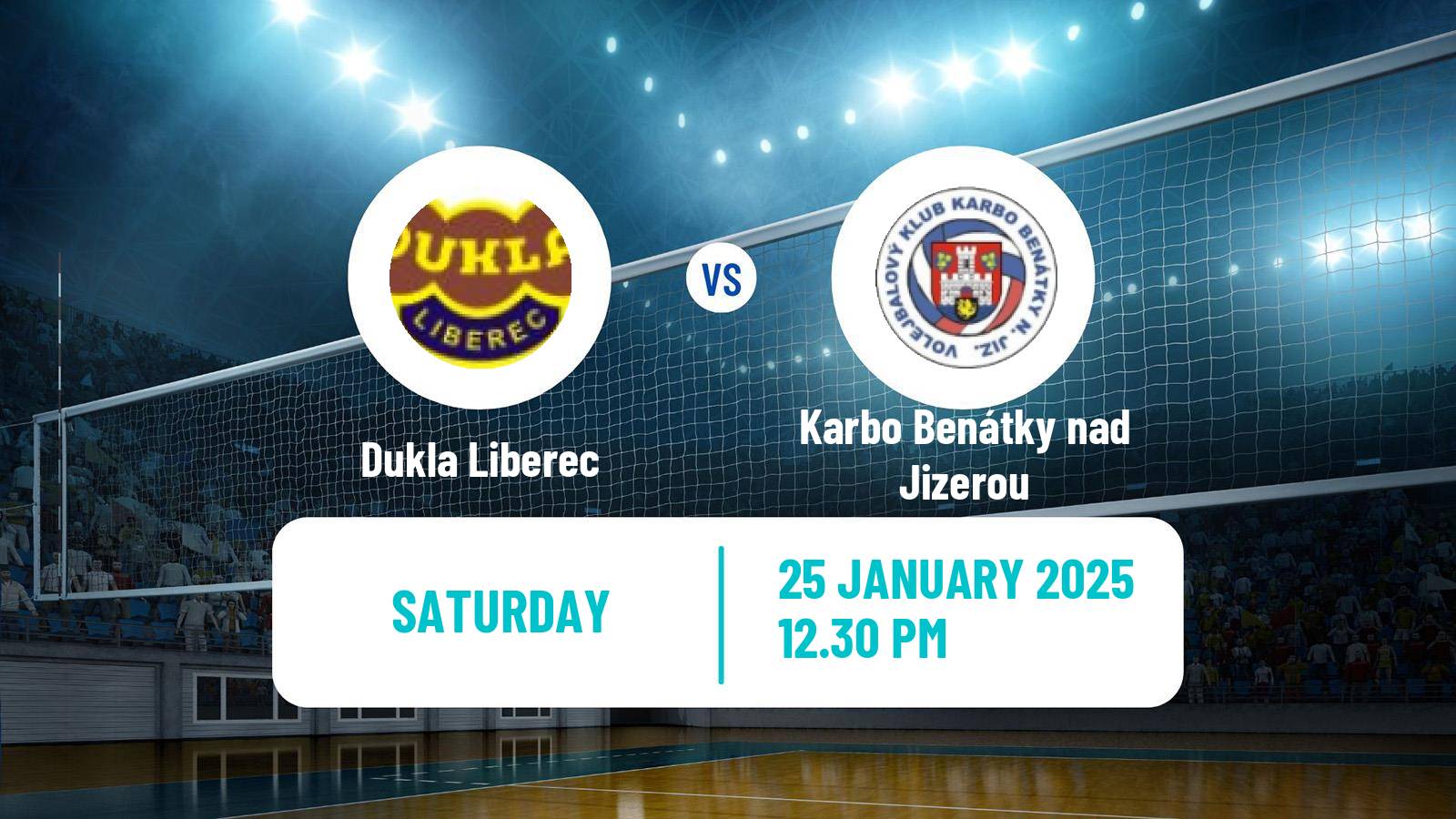 Volleyball Czech Extraliga Volleyball Dukla Liberec - Karbo Benátky nad Jizerou