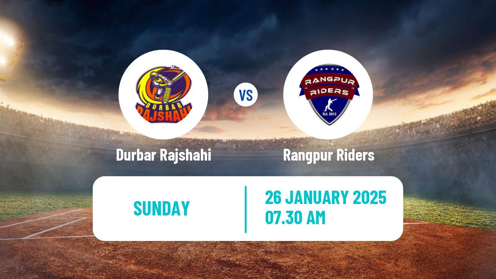 Cricket Bangladesh Premier League Cricket Durbar Rajshahi - Rangpur Riders