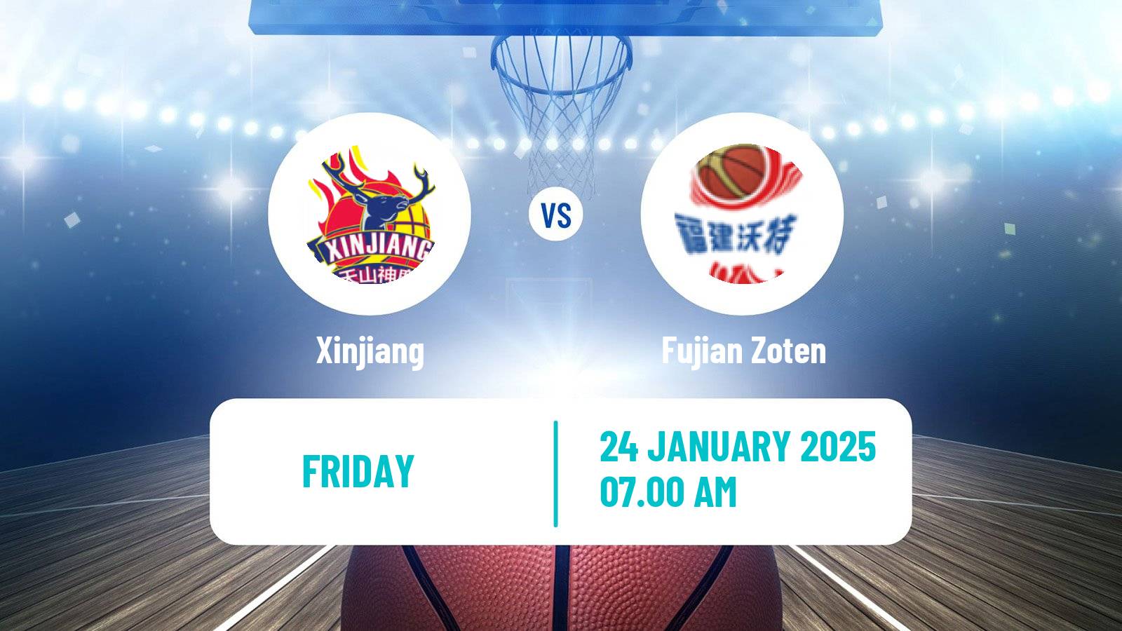 Basketball WCBA Xinjiang - Fujian Zoten