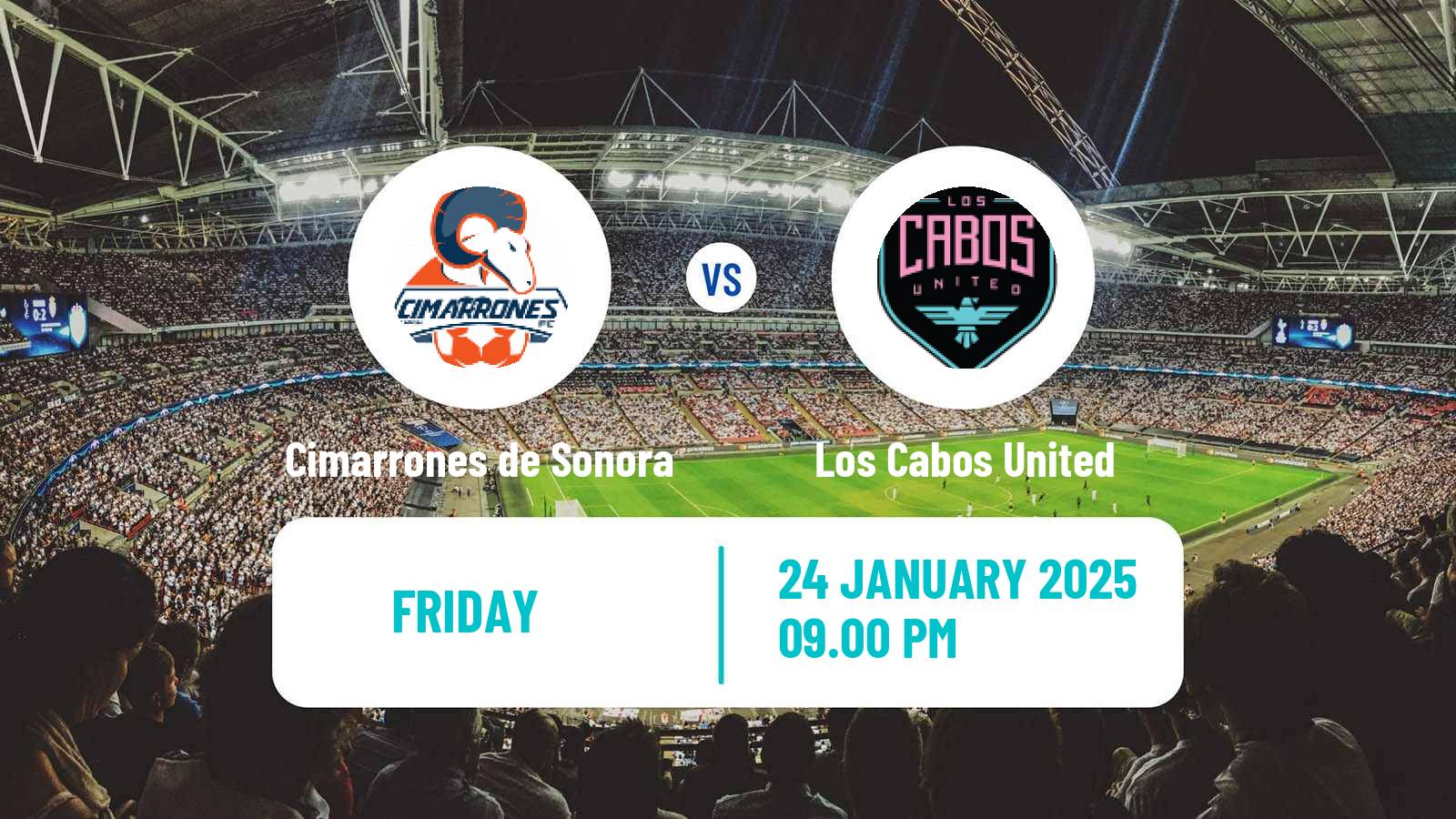 Soccer Mexican Liga Premier Serie A Cimarrones de Sonora - Los Cabos United