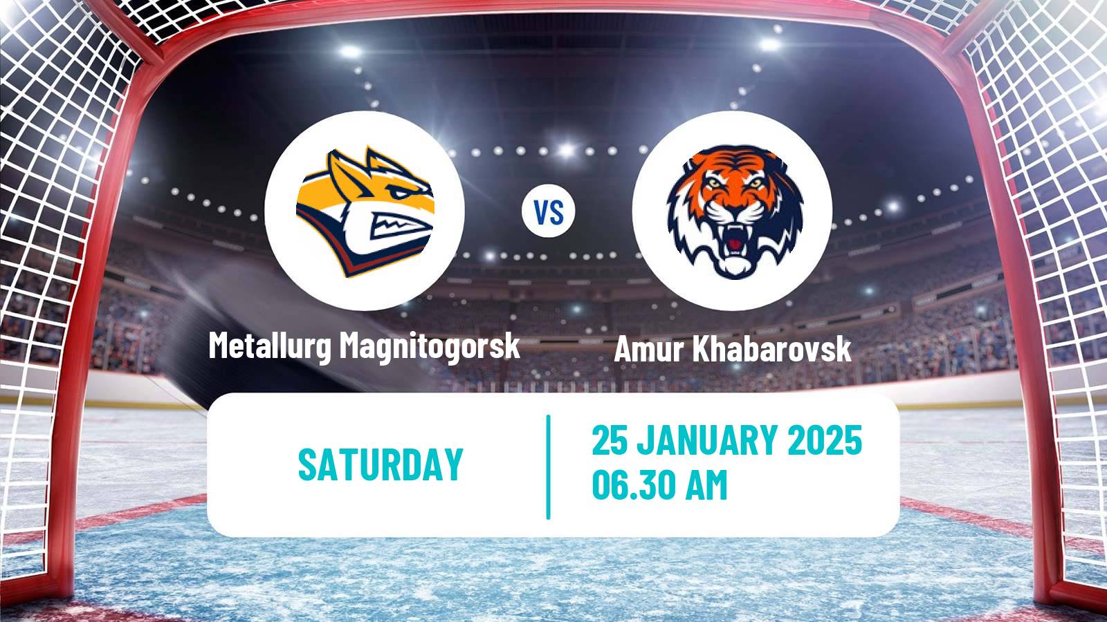 Hockey KHL Metallurg Magnitogorsk - Amur Khabarovsk