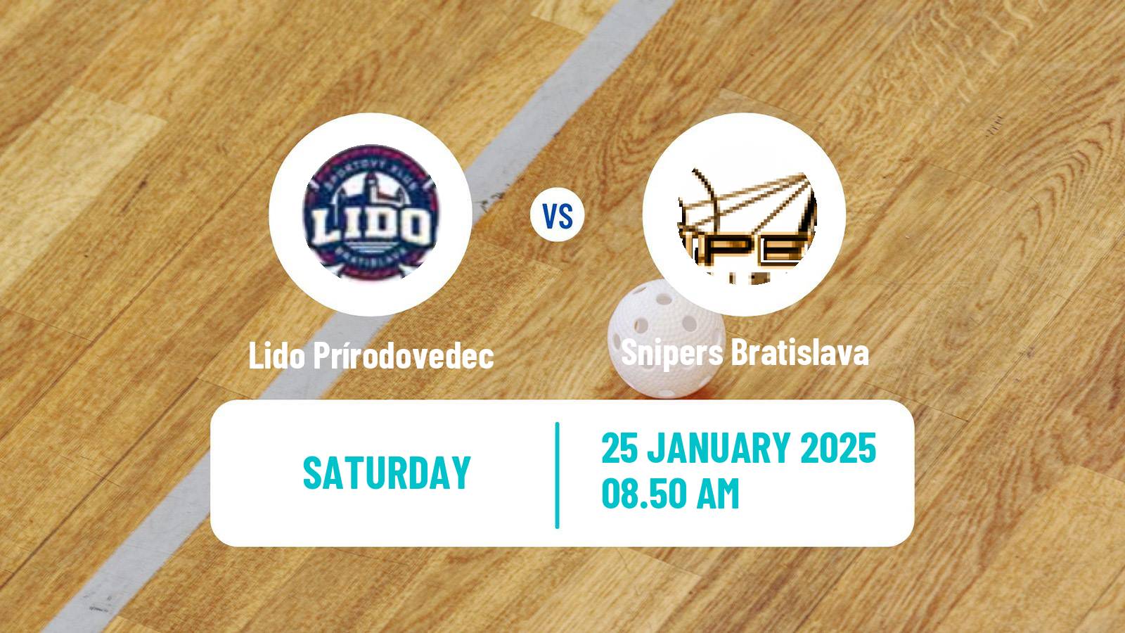 Floorball Slovak Extraliga Floorball Lido Prírodovedec - Snipers Bratislava