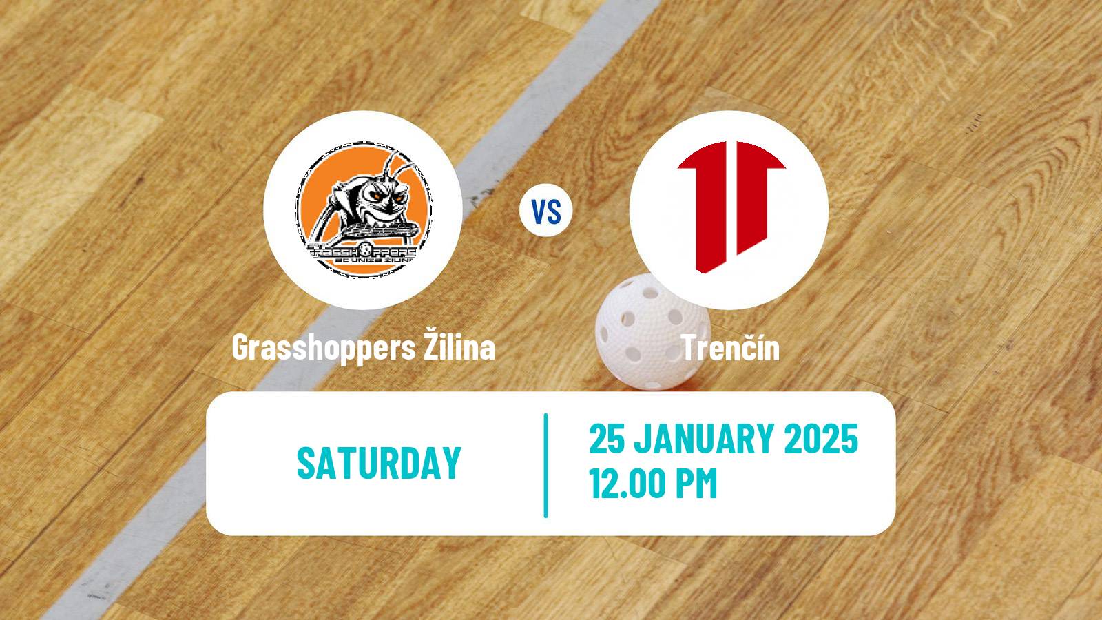 Floorball Slovak Extraliga Floorball Grasshoppers Žilina - Trenčín