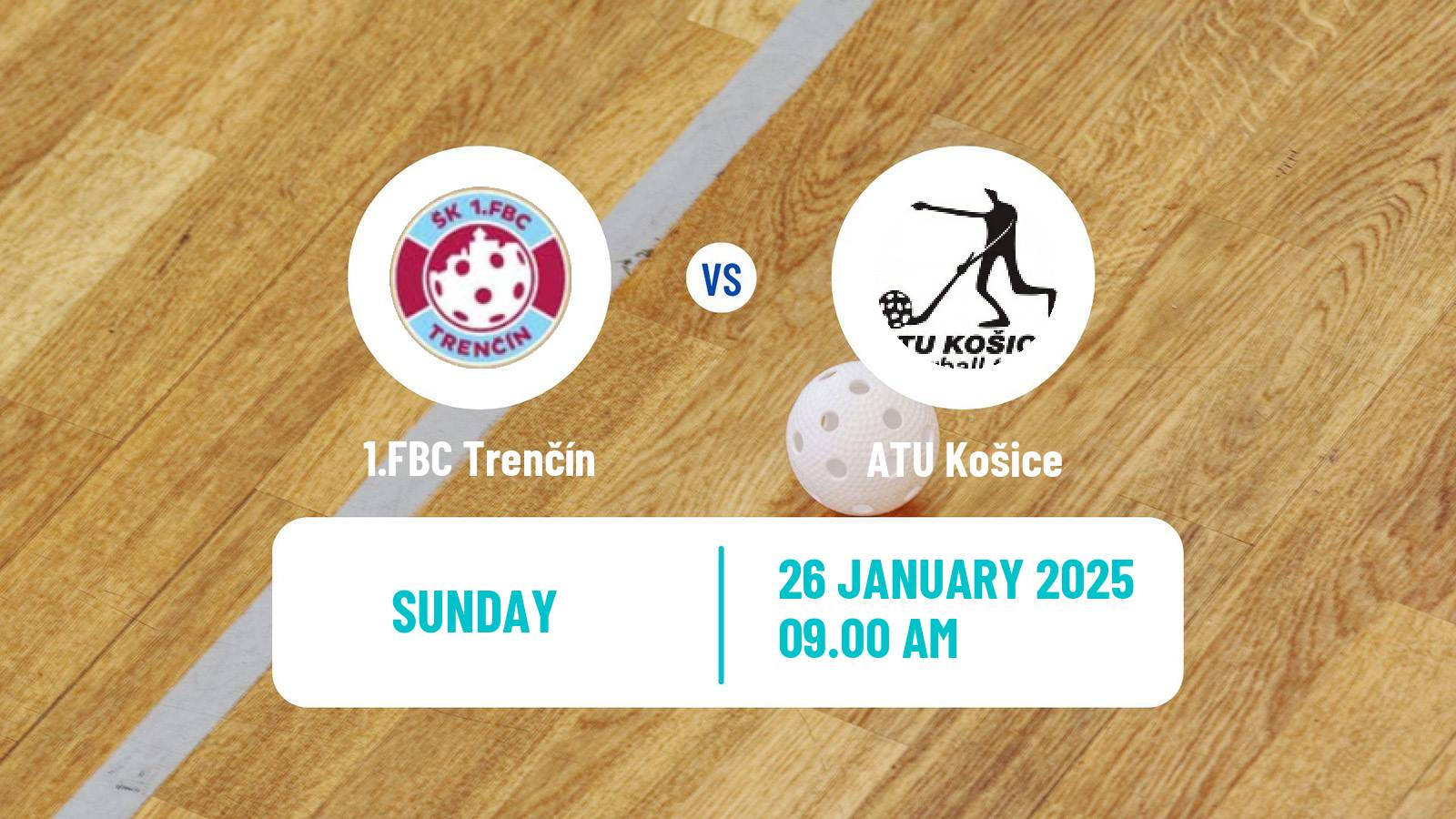 Floorball Slovak Extraliga Floorball 1.FBC Trenčín - ATU Košice