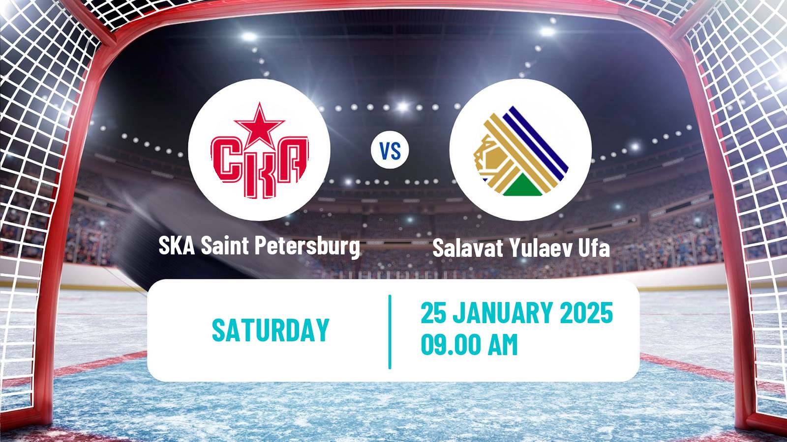 Hockey KHL SKA Saint Petersburg - Salavat Yulaev Ufa