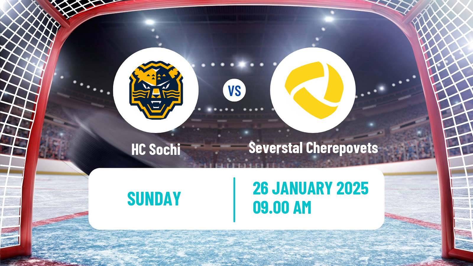 Hockey KHL Sochi - Severstal Cherepovets