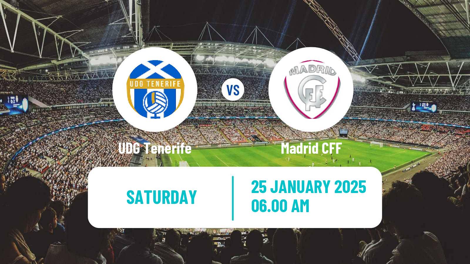 Soccer Spanish Primera División Women UDG Tenerife - Madrid CFF