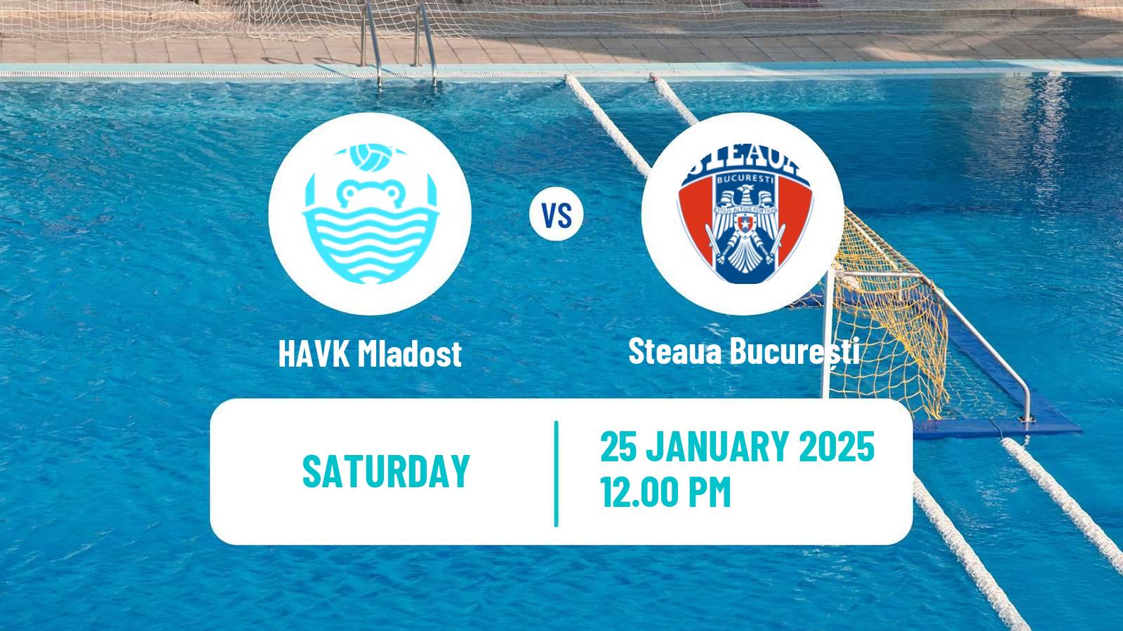 Water polo Euro Cup Water Polo HAVK Mladost - Steaua București