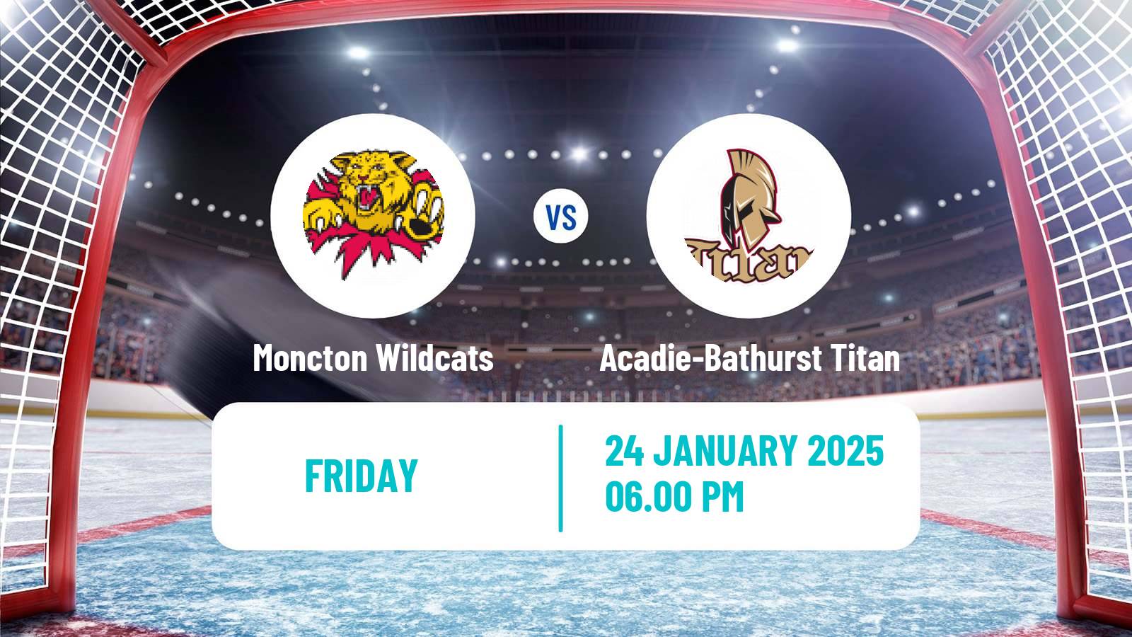 Hockey QMJHL Moncton Wildcats - Acadie-Bathurst Titan