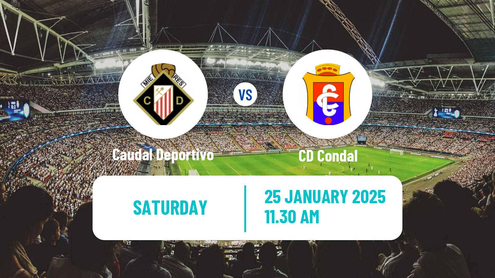 Soccer Spanish Tercera RFEF - Group 2 Caudal Deportivo - Condal