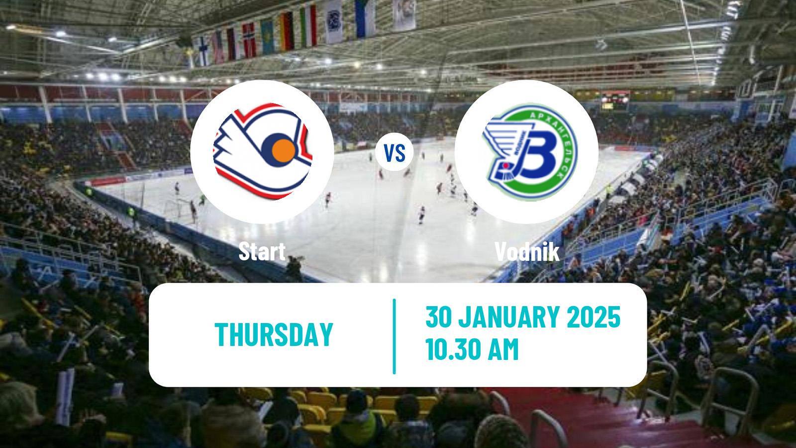 Bandy Russian Super League Bandy Start - Vodnik