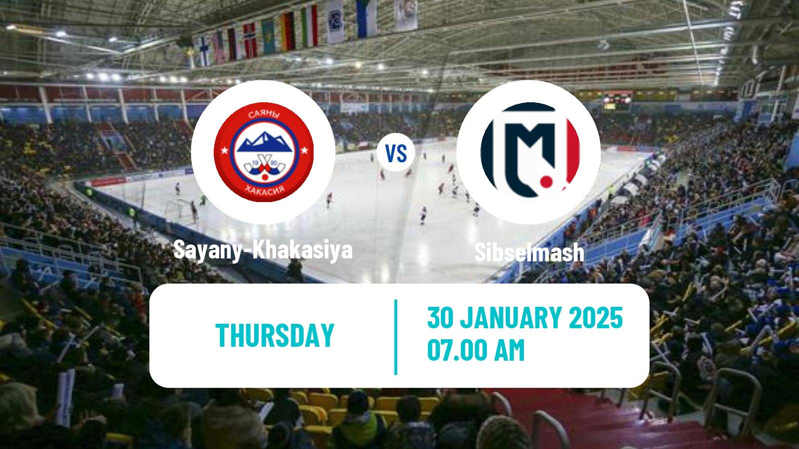 Bandy Russian Super League Bandy Sayany-Khakasiya - Sibselmash