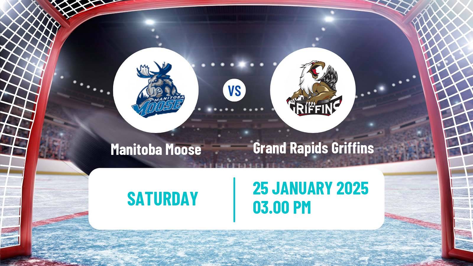 Hockey AHL Manitoba Moose - Grand Rapids Griffins