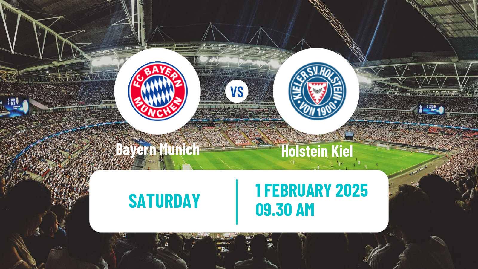 Soccer German Bundesliga Bayern Munich - Holstein Kiel