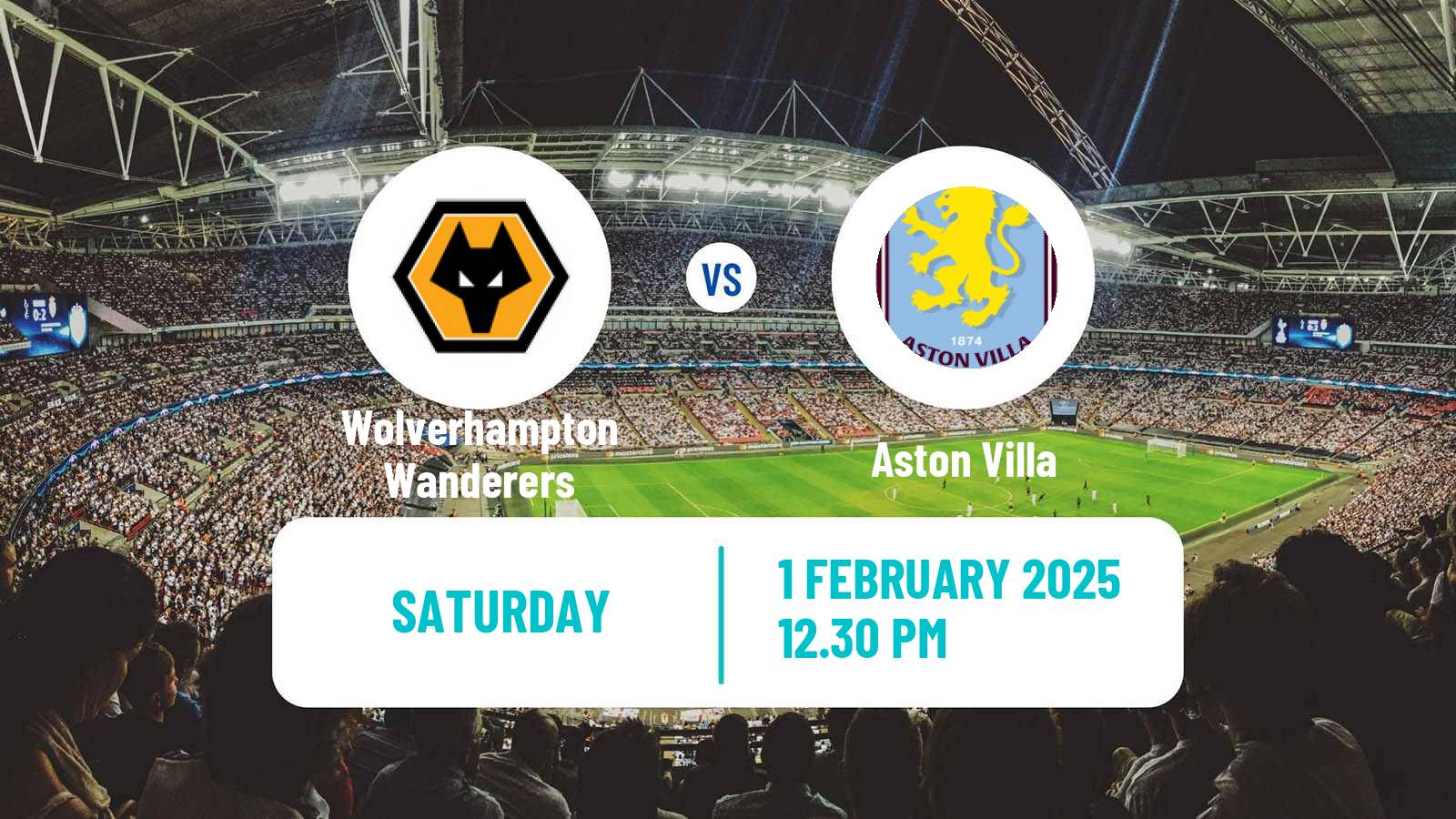 Soccer English Premier League Wolverhampton Wanderers - Aston Villa