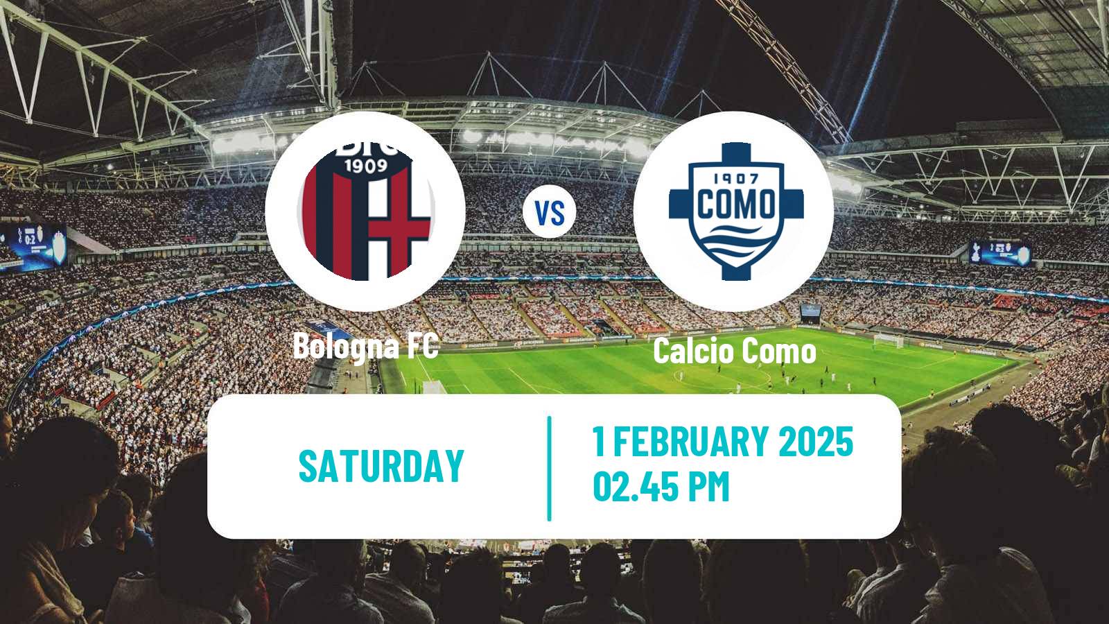 Soccer Italian Serie A Bologna - Como