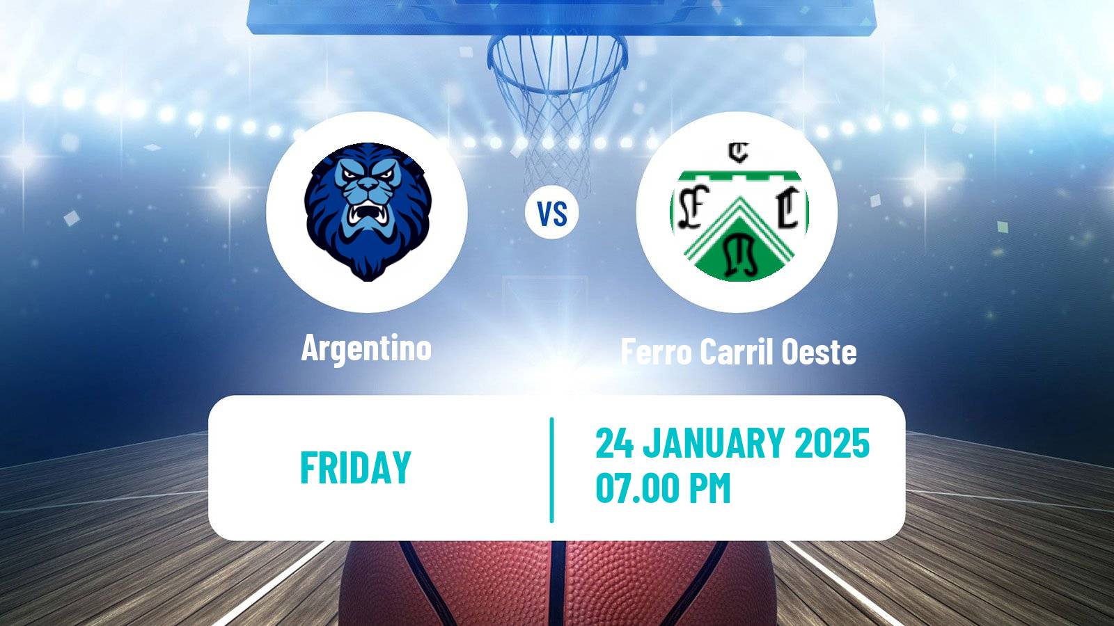 Basketball Argentinian LNB Argentino - Ferro Carril Oeste