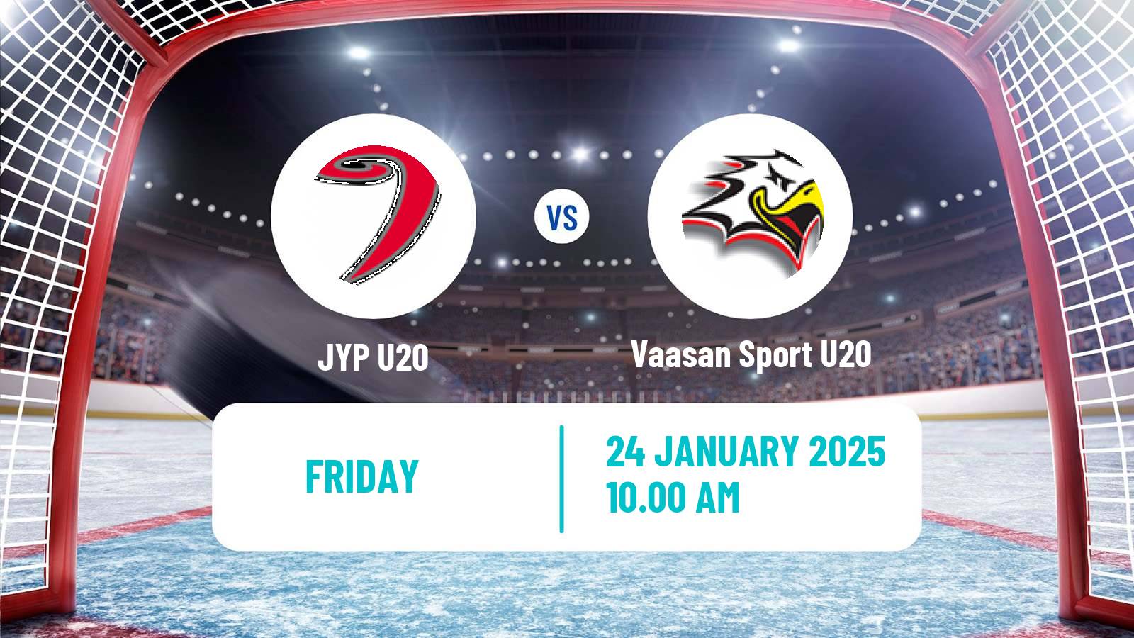 Hockey Finnish SM-sarja U20 JYP U20 - Vaasan Sport U20