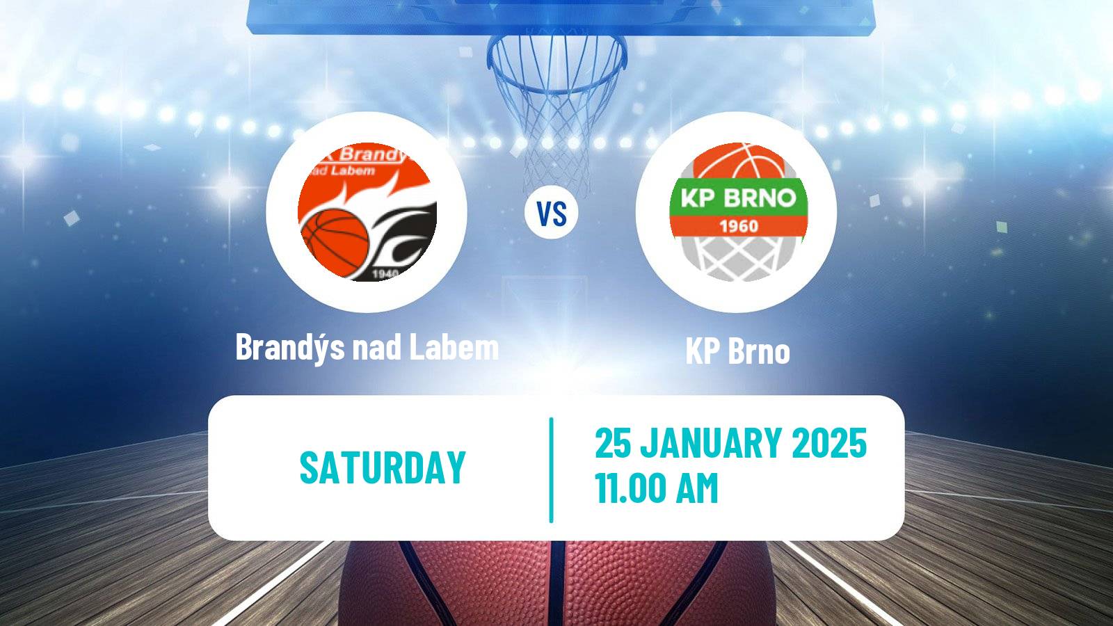 Basketball Czech ZBL Women Brandýs nad Labem - KP Brno