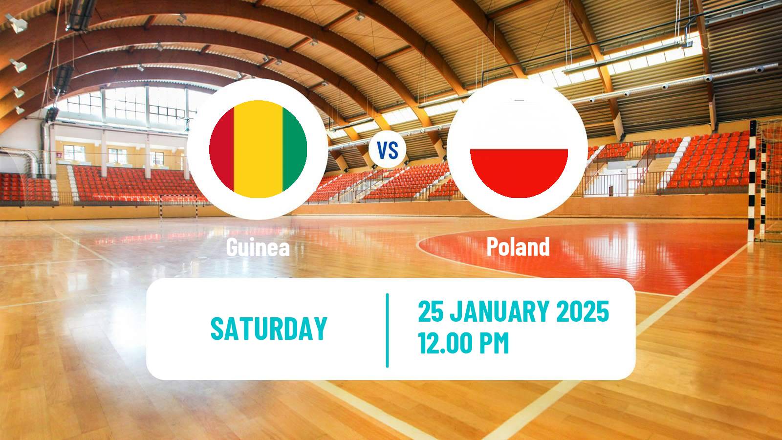 Handball Handball World Championship Guinea - Poland