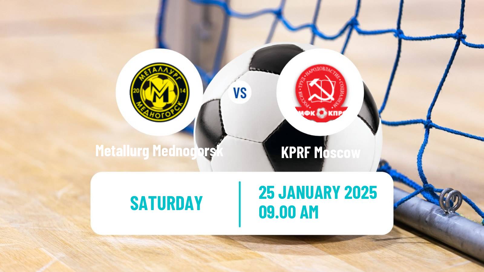 Futsal Russian Cup Futsal Metallurg Mednogorsk - KPRF