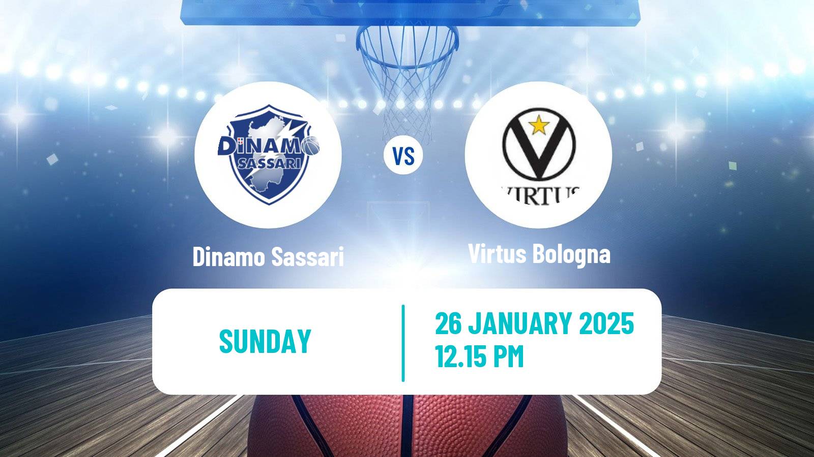 Basketball Italian Lega A Basketball Dinamo Sassari - Virtus Bologna