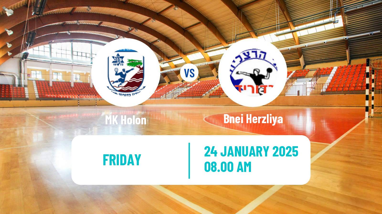 Handball Israeli Division 1 Handball MK Holon - Bnei Herzliya