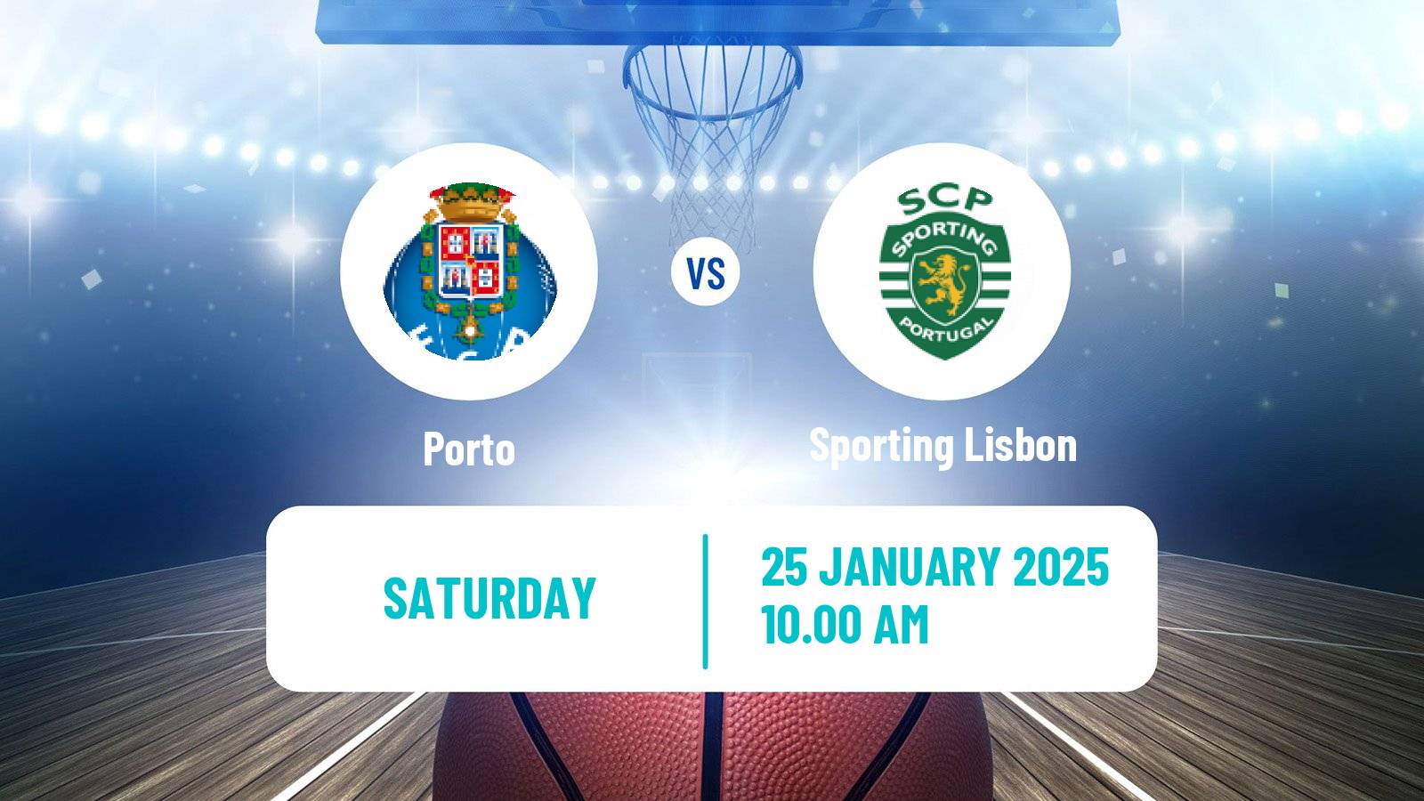 Basketball Portuguese LPB Porto - Sporting Lisbon