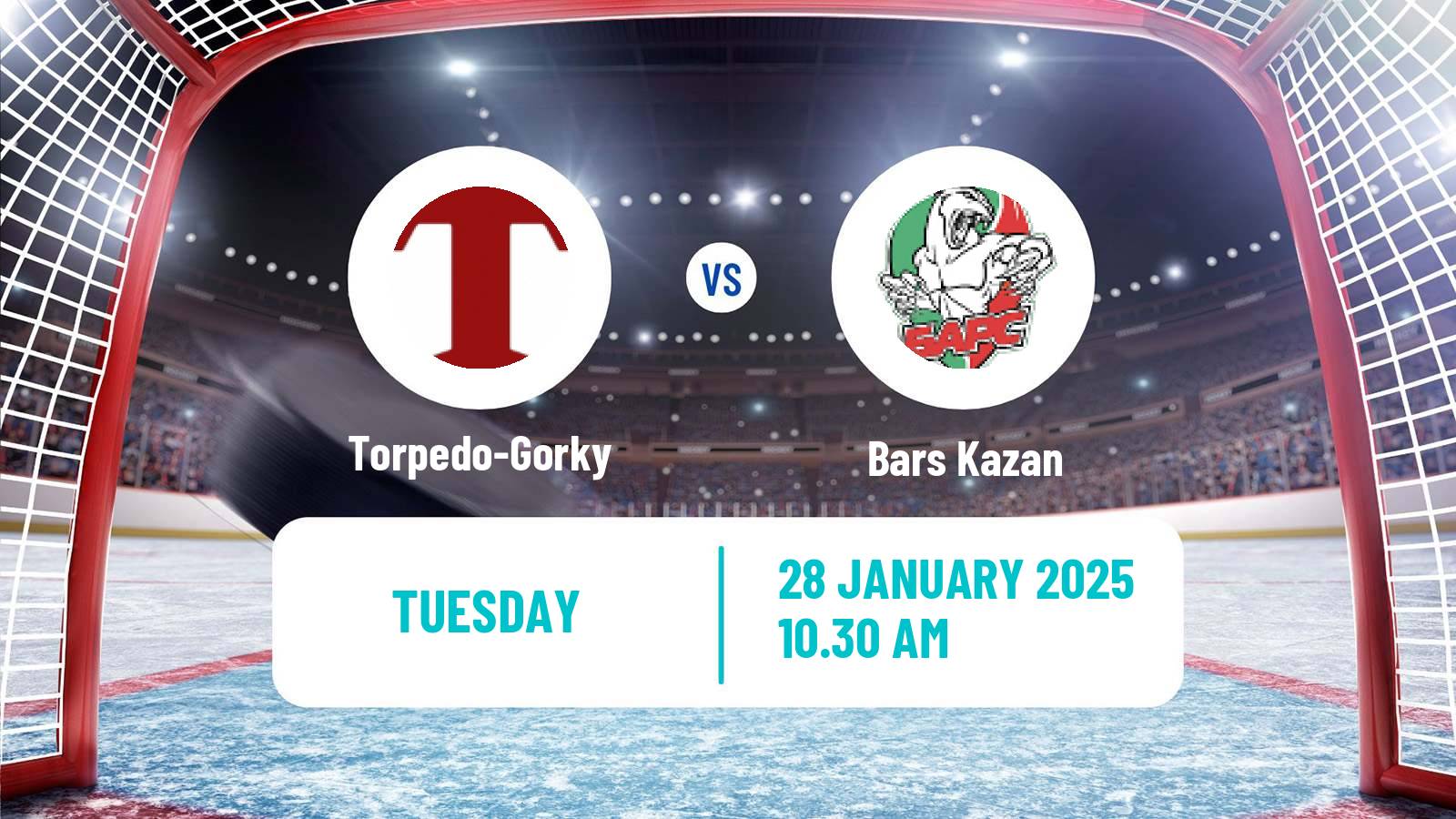 Hockey VHL Torpedo-Gorky - Bars Kazan