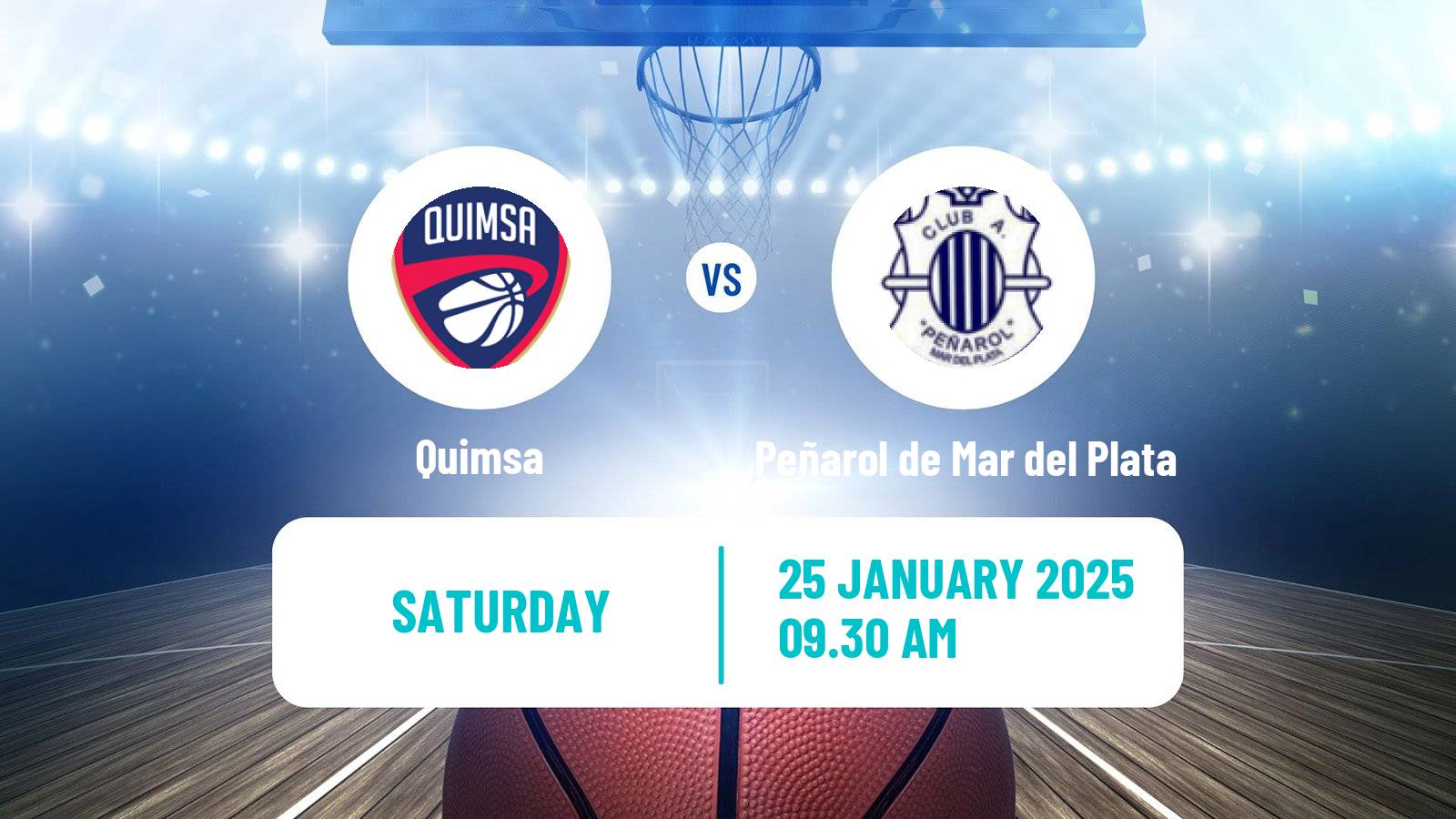 Basketball Argentinian LNB Quimsa - Peñarol de Mar del Plata