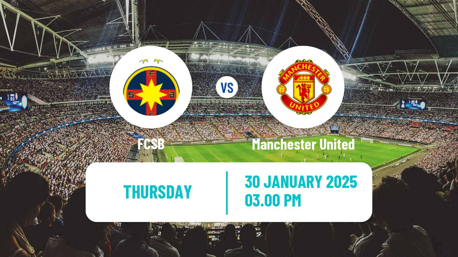 Soccer UEFA Europa League FCSB - Manchester United