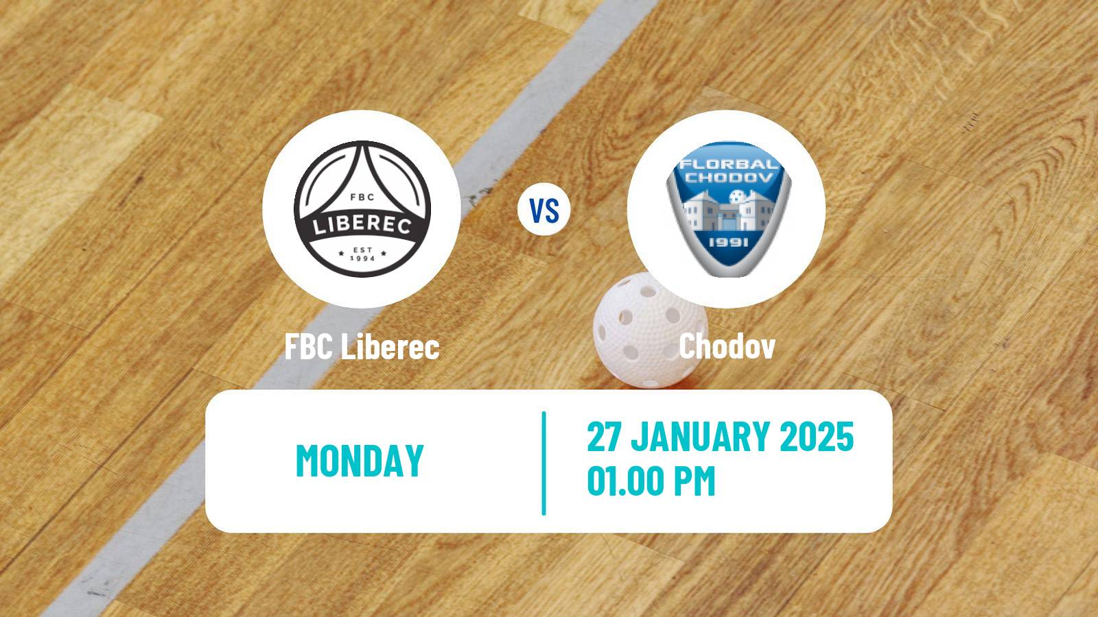 Floorball Czech Superliga Floorball FBC Liberec - Chodov