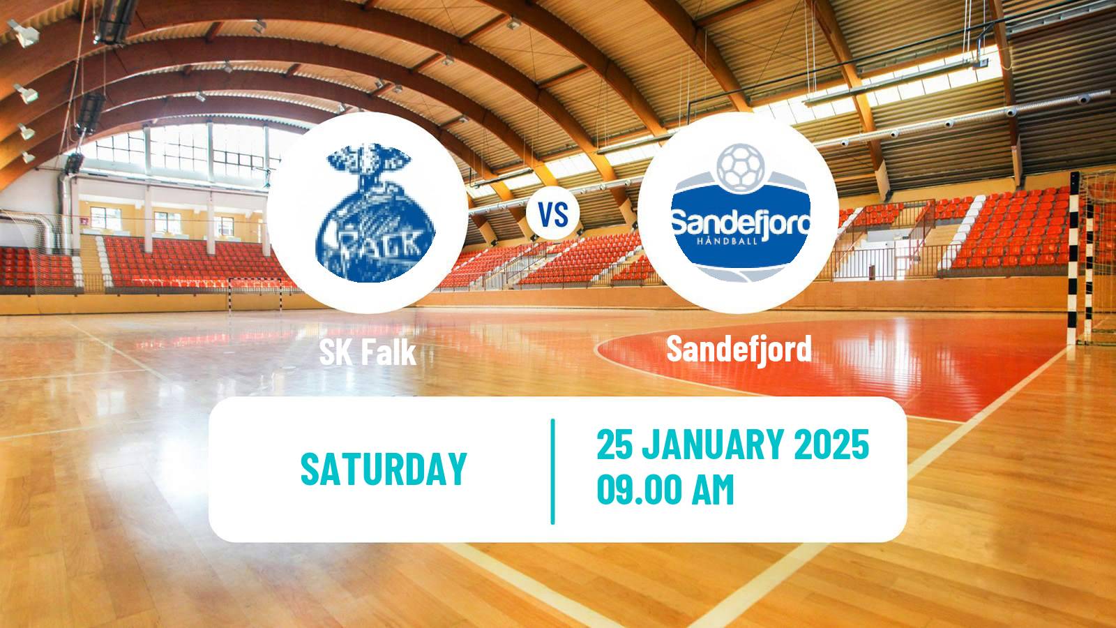 Handball Norwegian 1 Division Handball Falk - Sandefjord