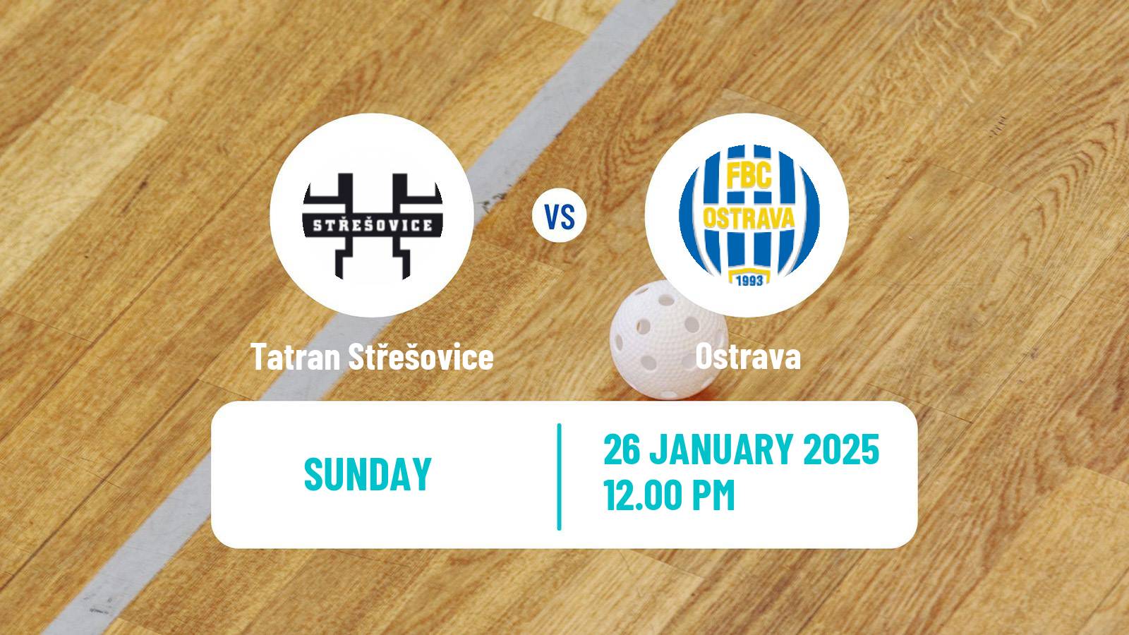 Floorball Czech Superliga Floorball Tatran Střešovice - Ostrava