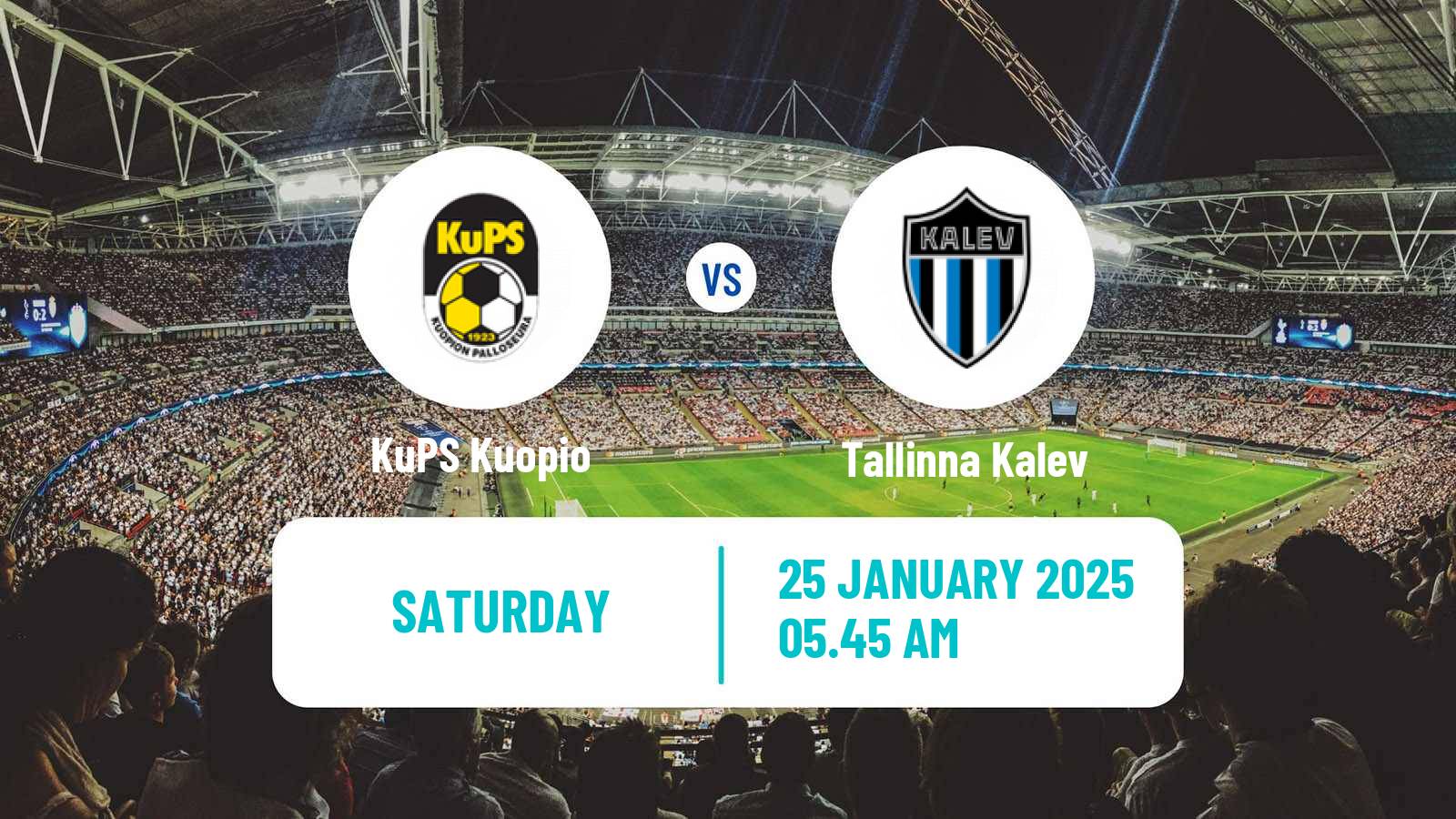 Soccer Club Friendly KuPS Kuopio - Tallinna Kalev