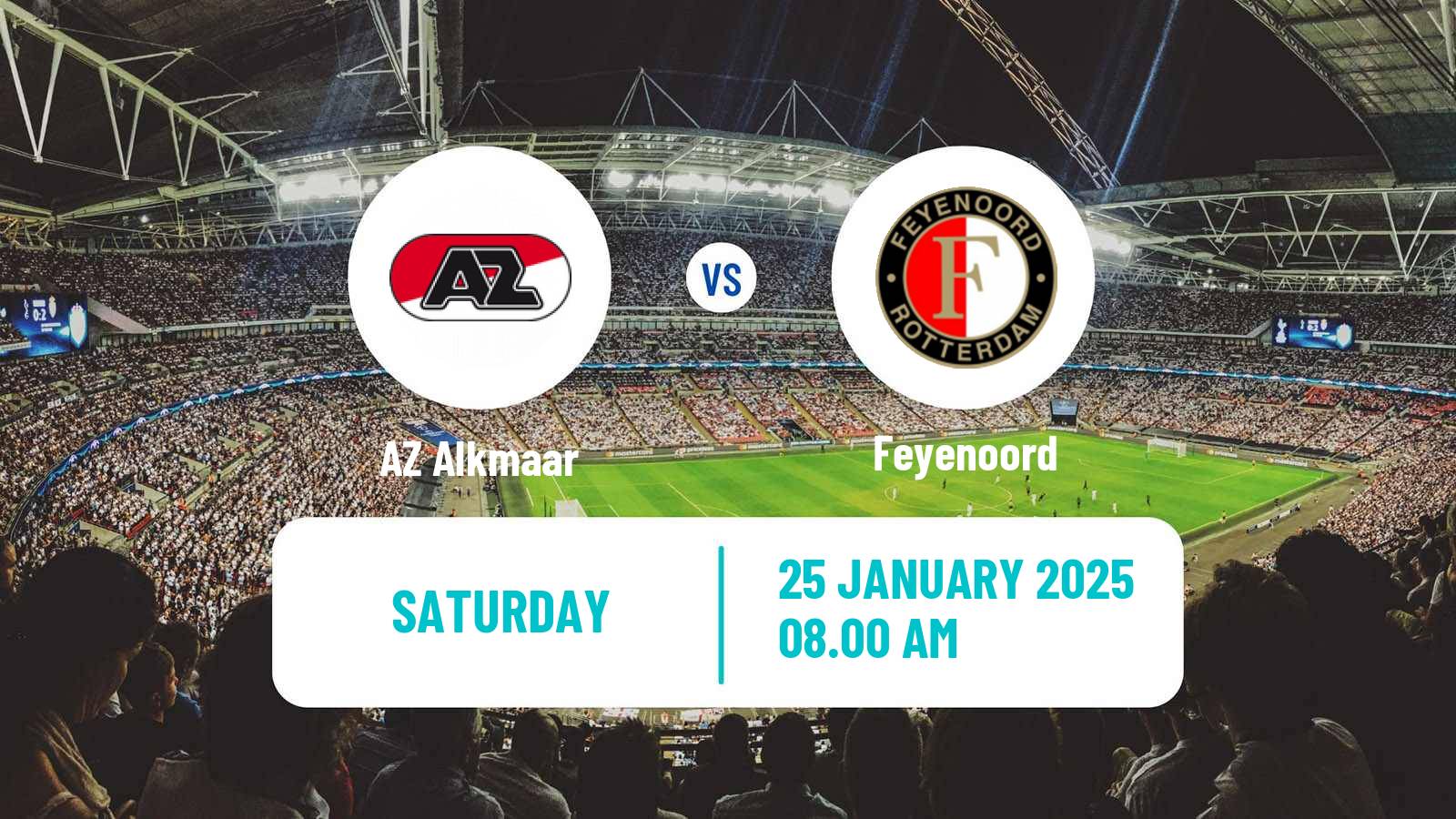 Soccer Dutch Eredivisie Women AZ Alkmaar - Feyenoord