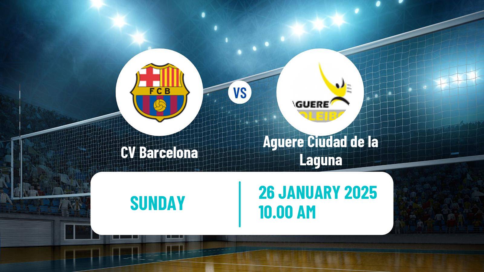 Volleyball Spanish SuperLiga Volleyball Women Barcelona - Aguere Ciudad de la Laguna