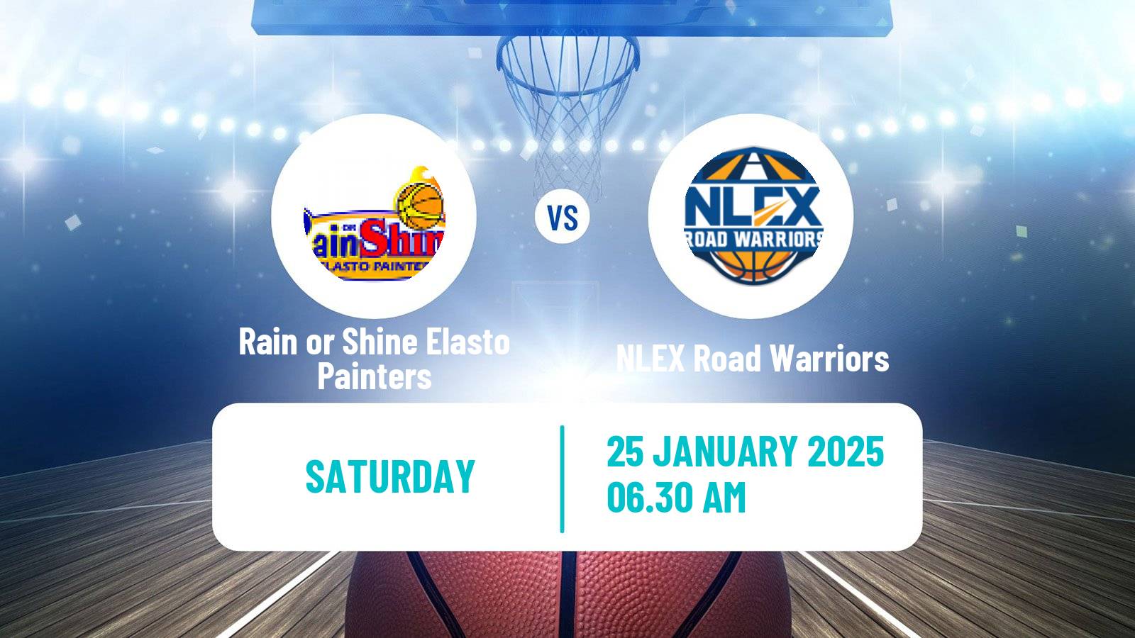 Basketball Philippines - Commissioners Cup Rain or Shine Elasto Painters - NLEX Road Warriors