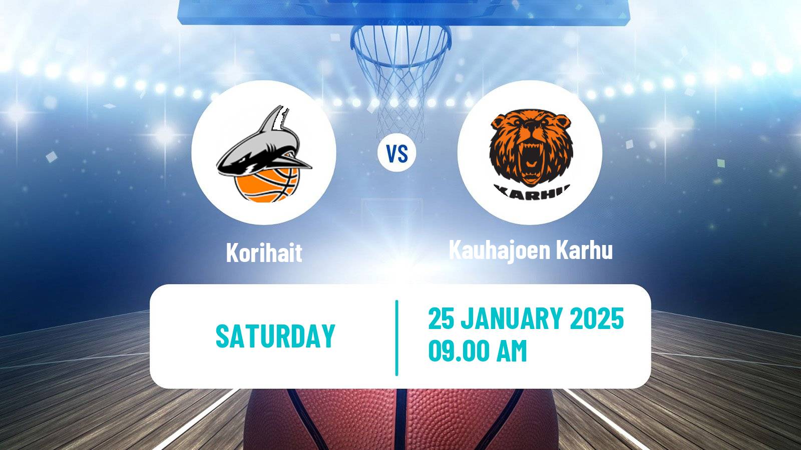 Basketball Finnish Korisliiga Korihait - Kauhajoen Karhu