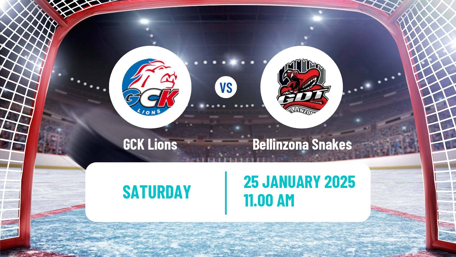 Hockey Swiss League Hockey GCK Lions - Bellinzona Snakes