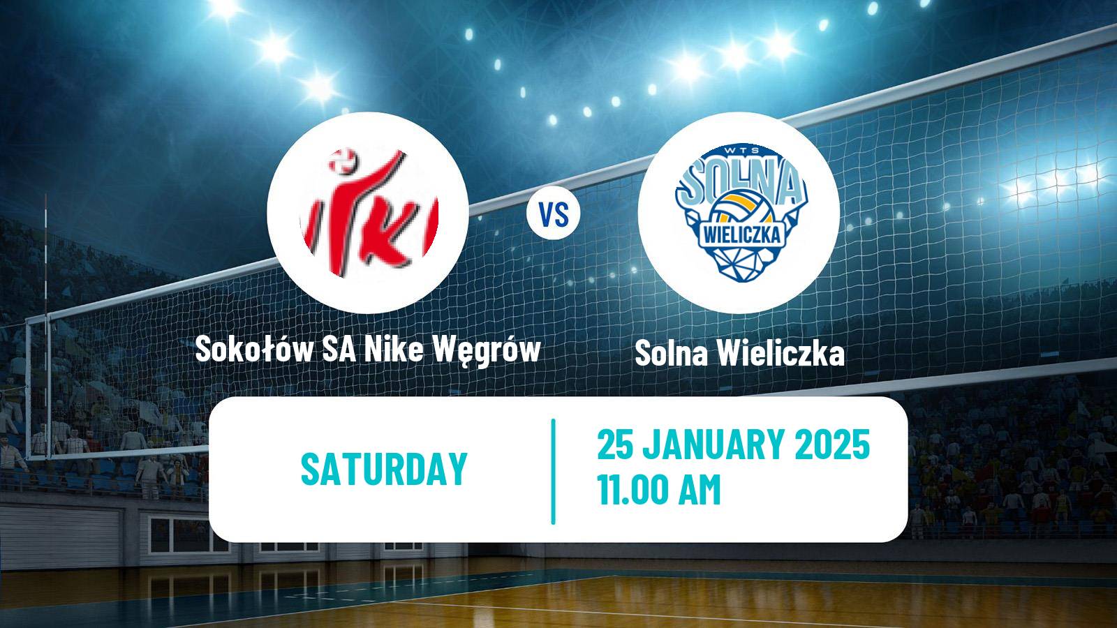 Volleyball Polish I Liga Volleyball Women Sokołów SA Nike Węgrów - Solna Wieliczka