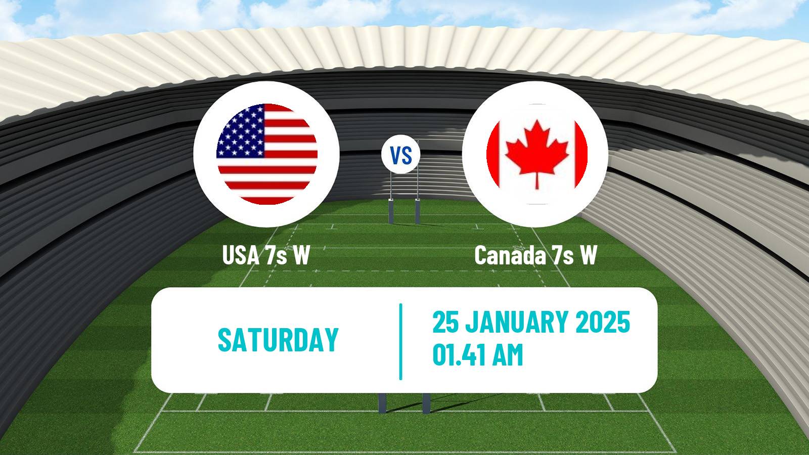 Rugby union Sevens World Series Women - Australia USA 7s W - Canada 7s W