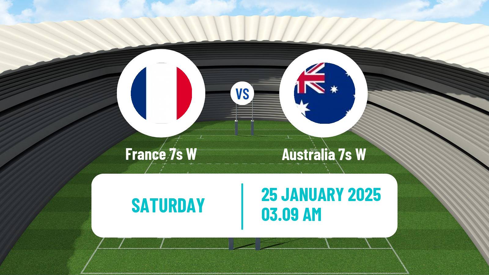 Rugby union Sevens World Series Women - Australia France 7s W - Australia 7s W