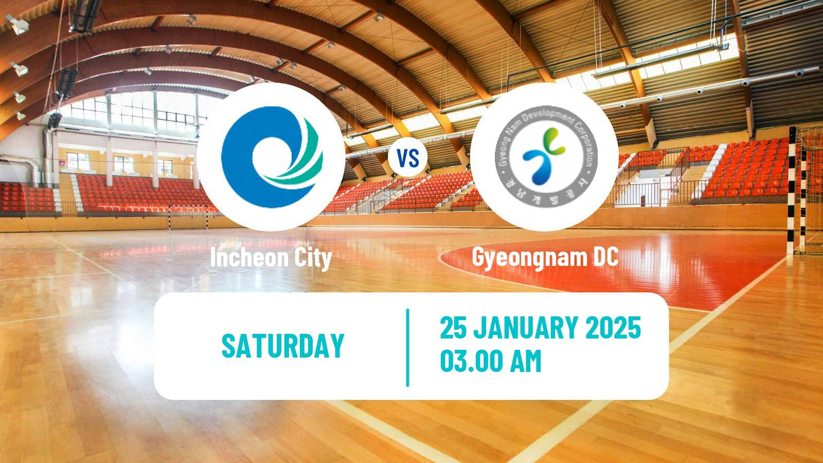 Handball South Korean 1st League Handball Women Incheon City - Gyeongnam DC