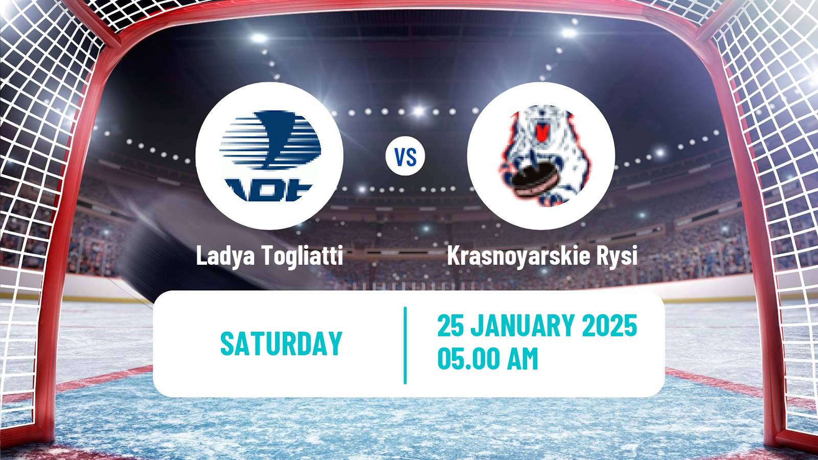 Hockey MHL Ladya Togliatti - Krasnoyarskie Rysi